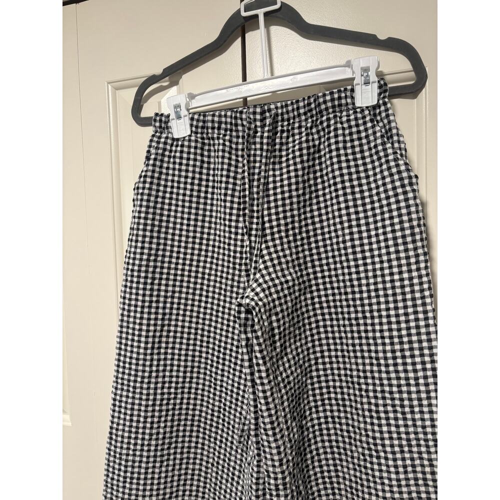 Better Together XS Black White Gingham Pants - Picture 2 of 6